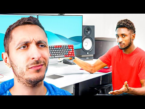Reacting to Popular Youtuber/Streamer Setups ft. MKBHD, Nuno Agonia