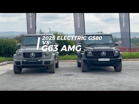 2025 Electric Mercedes G580 vs G63 AMG V8 Bi-Turbo | Can an ELECTRIC G-Wagon still be cool? 🤔