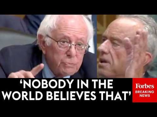 MUST WATCH: Bernie Sanders Presses RFK Jr. Over His 'Absurd Statement' About Prescription Drugs
