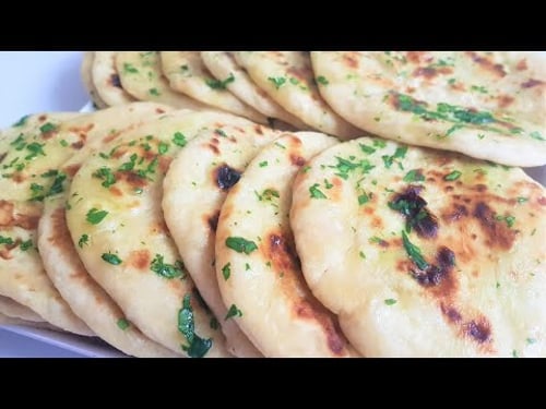 Naan Bread Recipe In 10 minutes. No Oven. No Yeast. No Proofing