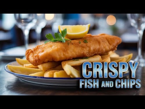 How To Make Crispy Fish and Chips At Home!