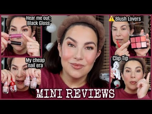 A BUNCH OF MINI REVIEWS... makeup, body, nails, hair