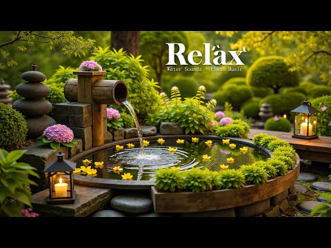 Relaxing Music for Stress Relief 🌿 Soothing Piano + Nature Sound, Calm Anxiety & Depression, Spa BGM