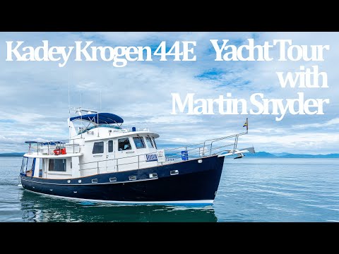 Kadey Krogen 44E - A perfectly balanced LRC - SOLD by Martin Snyder