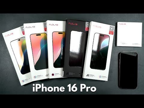 iPhone 16 Pro Every FLOLAB ONETIME Screen Protector - Drop & Scratch TESTED