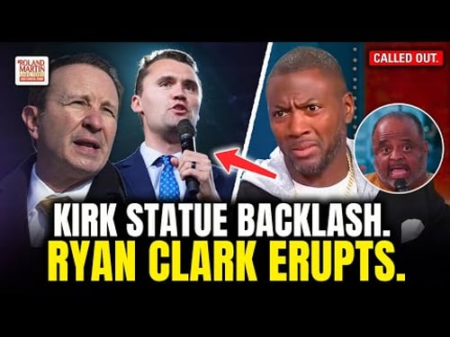 Charlie Kirk Statue Backlash. Ryan Clark Slams Jeff Landry’s Plan, MAGA Meltdown Ensues.