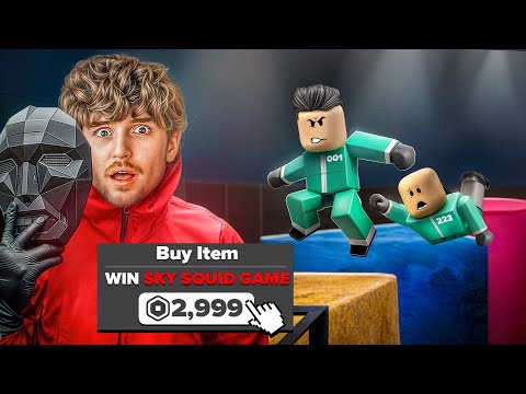 I Spent $785,320,989 To Win SKY SQUID GAMES..