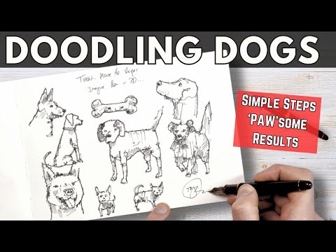 How to Draw ANY Dog Easily: A Simple Approach Using 3 Shapes and 2 Rules