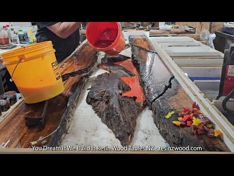 Realistic Lava River Table - DIY HOW TO