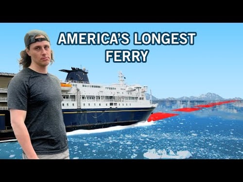 9. Riding America's LONGEST FERRY to Alaska!