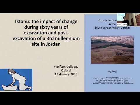 Book Launch: Excavations at Iktanu in the South Jordan Valley by Kay Prag