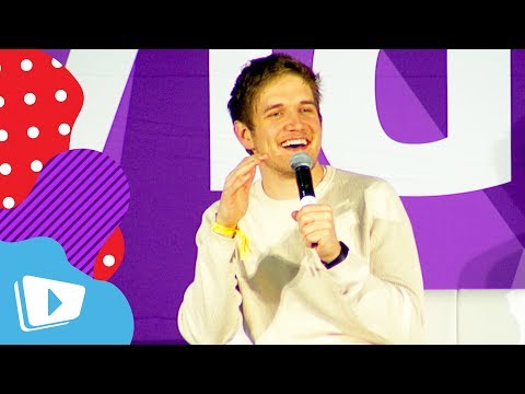 Bo Burnham Thinks Self Obsession Is The Norm Today "Eighth Grade" Q&A at VidCon