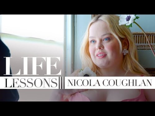 Nicola Coughlan on her approach to fashion and her top-tip for success: Life Lessons | Bazaar UK