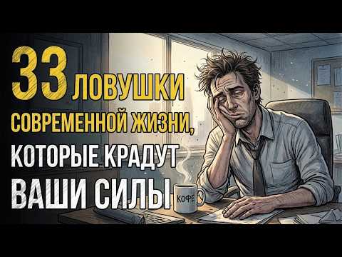 33 способа, как современный мир держит нас уставшими
