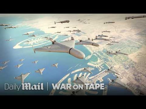 Iran's Shahed drones are a nightmare to stop | War On Tape | Daily Mail
