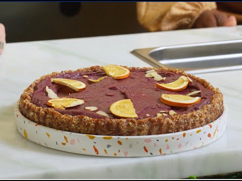 Make a Plant-Based Purple Sweet Potato Tart | Lifestyle Medicine with Counter Culture Vero Beach