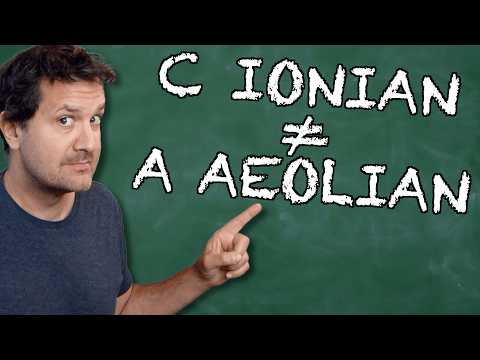 86% guitar players get modes WRONG..