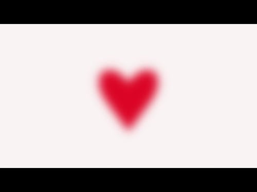 Aesthetic red heart aura for studying โค | 4k background screensaver wallpaper | The Aesthetic Guide