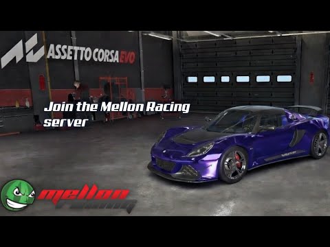 VR 5090/9950X3D hosting Mellon Racing server daily races Assetto Corsa EVO