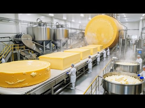 How It’s Made: Butter, Emmental Cheese, Kraft Singles