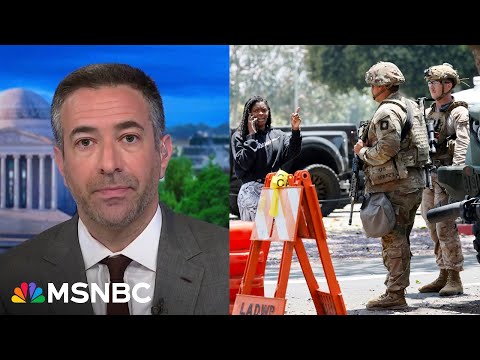 Ari Melber hammers Trump’s crackdown week — U.S. senator cuffed, Dem indicted, Marines on streets