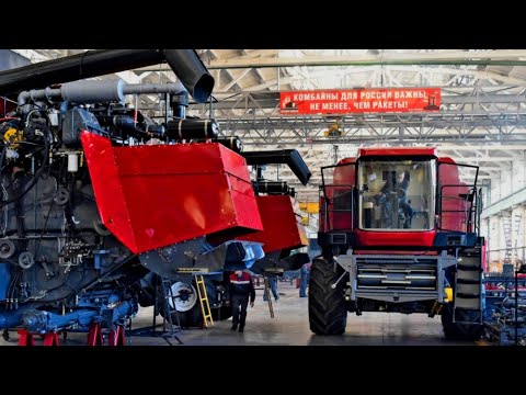 🏭 Как в Белоруссии производят комбайны 💥