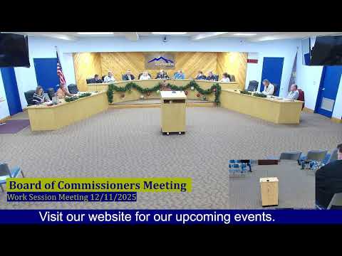 Board of Commissioners Meeting - 12/11/2025