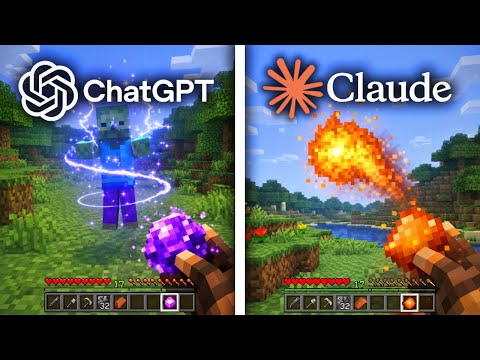 ChatGPT vs Claude Make a Minecraft Add-On From Scratch