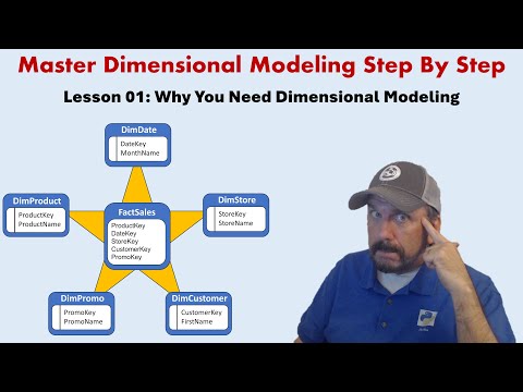 Master Dimensional Modeling Lesson 01 - Why Use a Dimensional Model?
