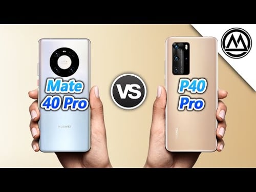 Huawei Mate 40 Pro vs Huawei P40 Pro