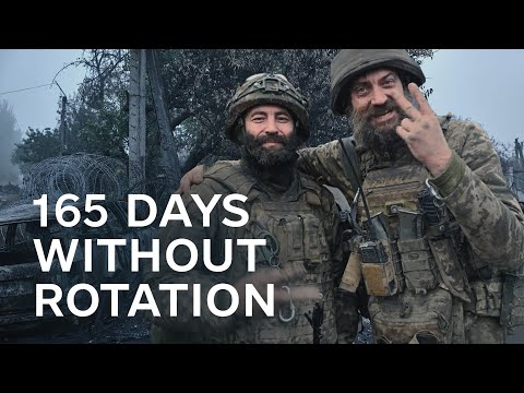 One front-line position, two soldiers, 165 days