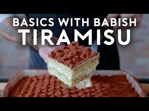 Tiramisu | Basics with Babish