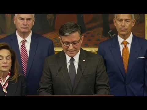 Speaker Johnson, House GOP Leadership Give Remarks on Day 23 of Government Shutdown