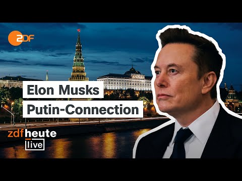 Russian intelligence operation: Elon Musk likely a target of Putin agents | ZDFheute live