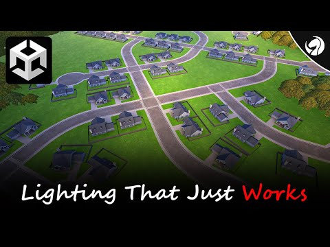 Unity Large Map Lightmapping: Mixing Dynamic & Baked Lighting for Epic Environments