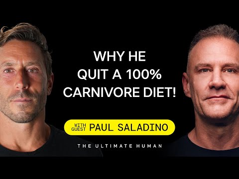 Paul Saladino, MD: Quits A 100% Carnivore Diet, Cholesterol Impacts and Value of Insulin | TUH #044