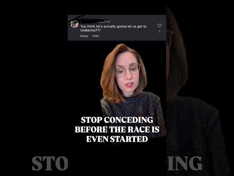 Stop Conceding Before The Race Is Even Started