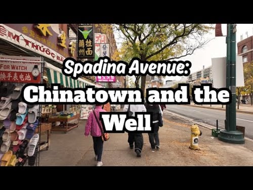 Spadina Avenue - Chinatown to The Well | October 2025 | Toronto Walk | 4K 60 FPS