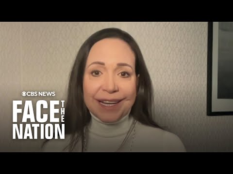 María Corina Machado says "I absolutely support President Trump's strategy" on Venezuela