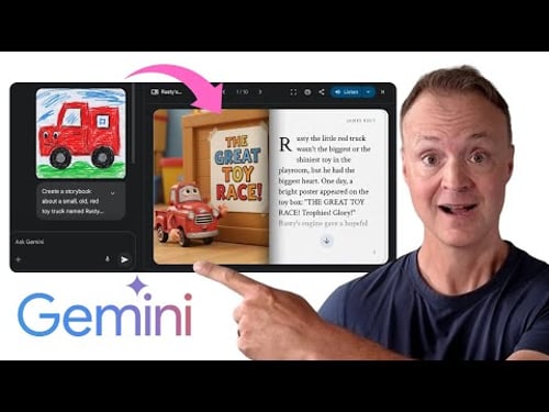 ✨How to Create a Storybook with Gemini