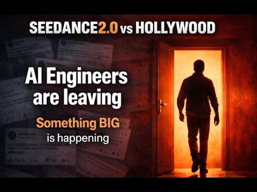 Something BIG is Happening - AI Engineers are leaving - Seedance2.0 vs Hollywood