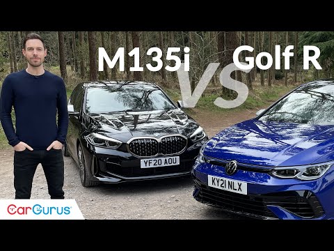 VW Golf R vs BMW M135i: Who builds the greatest hot hatch?