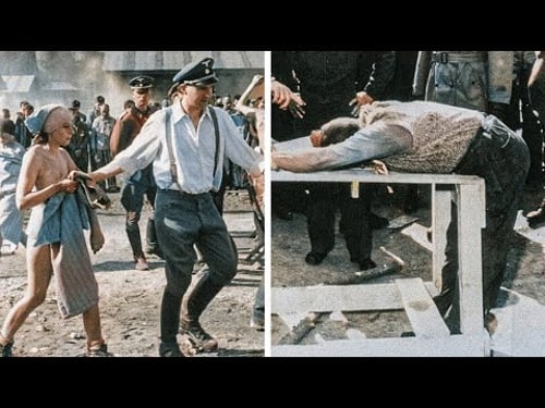 Das GRAUENVOLLE Vergnügen der NAZI in den Konzentrationslagern.