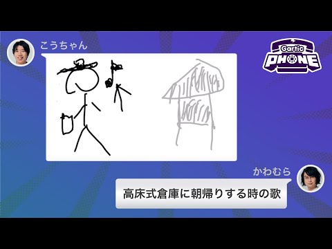 東大生がお絵描き伝言ゲームしてみた結果…【Gartic Phone】