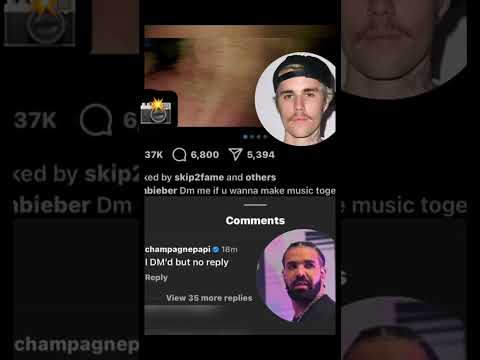 #justinbieber don’t reply #dm to #drake and #jadensmith #instagram #toptrending #haileybieber