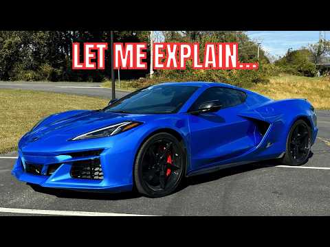 The Corvette E-Ray Is Actually A BETTER Car Then The C8 Z06