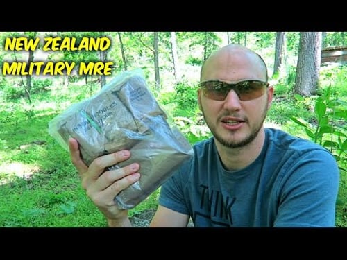 Testing New Zealand Military MRE (24Hr Combat Food Ration)