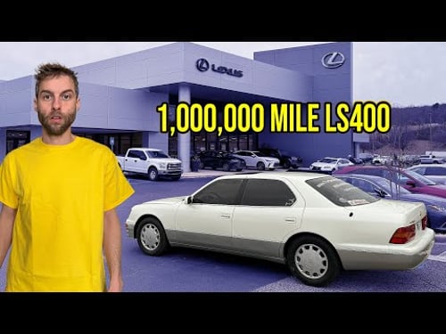 I RESTORED A MILLION MILE LS400 AND LEXUS WANTED IT BACK