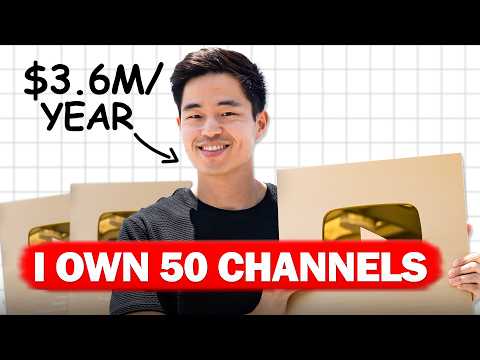 I Make $300,000/Month with 50 YouTube Channels