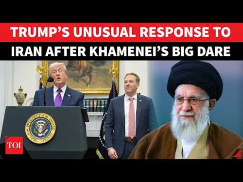 Trump’s Extraordinary Counter After Khamenei’s Chilling Dare As Iran-US ‘War’ Looms | Watch